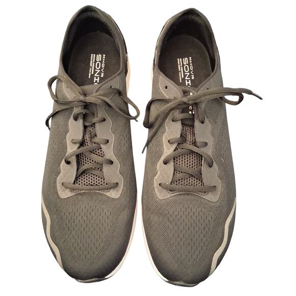 Under Armour HOVR Sonic 6 Running Stack Height Sneakers Men Black & White-Size17 - Picture 1 of 8